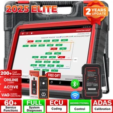 LAUNCH X431 PRO3S+ V5.0 PRO Bidirectional Car Diagnostic Scanner Tool Key Coding