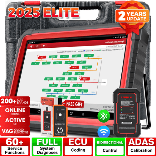 LAUNCH X431 PRO3S+ V5.0 PRO Bidirectional Car Diagnostic Scanner Tool Key Coding - Picture 1 of 19