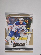 2025-26 Upper Deck Mvp - Connor McDavid, Connor McDavid #1 Gold Script