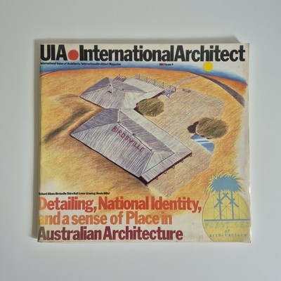 UIA International Architect, Australian Architecture, UIA Issue 4