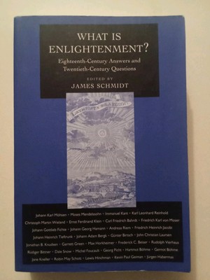 What Is Enlightenment? Paperback Book, James Schmidt, Used