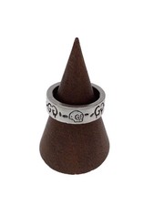 GUCCI Ring SV925 Size 8 Silver Women s