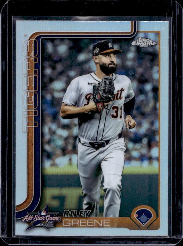 2025 Topps Chrome Update Riley Greene All-Star Game #ASGC-6 Tigers