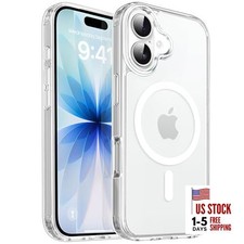 Magnetic Case for iPhone 17 6.3 inch-Compatible with 6.3"(iPhone 17) Clear