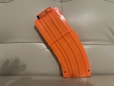 Nerf N-Strike Elite Dart Gun 10 Round Banana Ammo Magazine Clip Orange