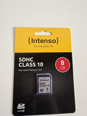 Intenso SDHC Speicherkarte 8 GB Class 10   High Speed Memory Card