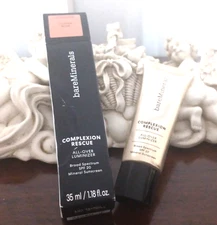 BAREMINERALS COMPLEXION RESCUE ALL OVER LUMINIZER-COPPER ROSE -SPF 20-1.18 OZ.
