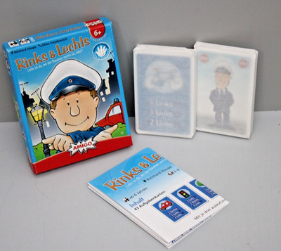 AMIGO Kartenspiel 03947 ''Rinks&Lechts'' für 2-8 Spieler Kartonbox NEU