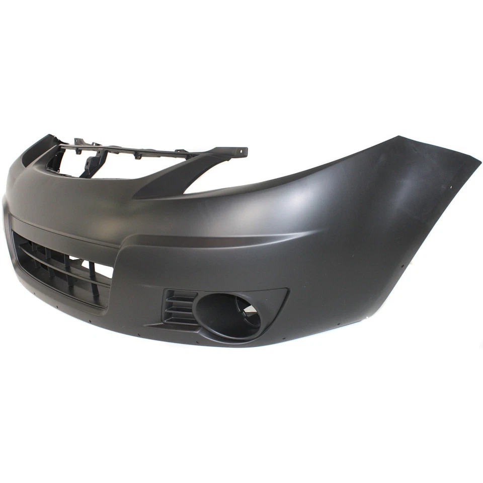 Front Bumper Cover For 2007-2012 Suzuki SX4 Hatchback w/ fog lamp holes Primed - Image 2 of 4