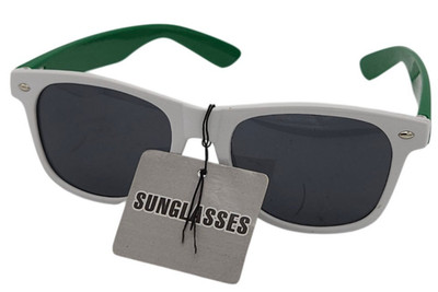 Vintage Sprite Soda Logo Sunglasses Promo Promotional Collectible Green White