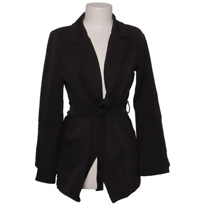Sassy Classy, Blazer, Größe: S, Schwarz, Elasthan/Polyester, Einfarbig #M5D
