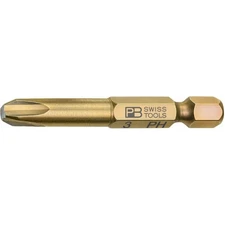 PB Swiss Tools PB E6.190/3 Phillips Precision Bit, PH3, L - 50 mm