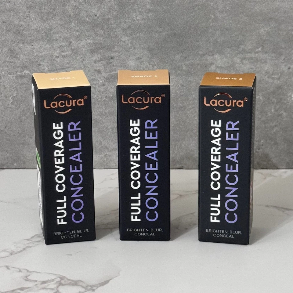 LACURA BEAUTY Lacura Full Coverage Concealer - Choose your Shade, NEW, ALDI