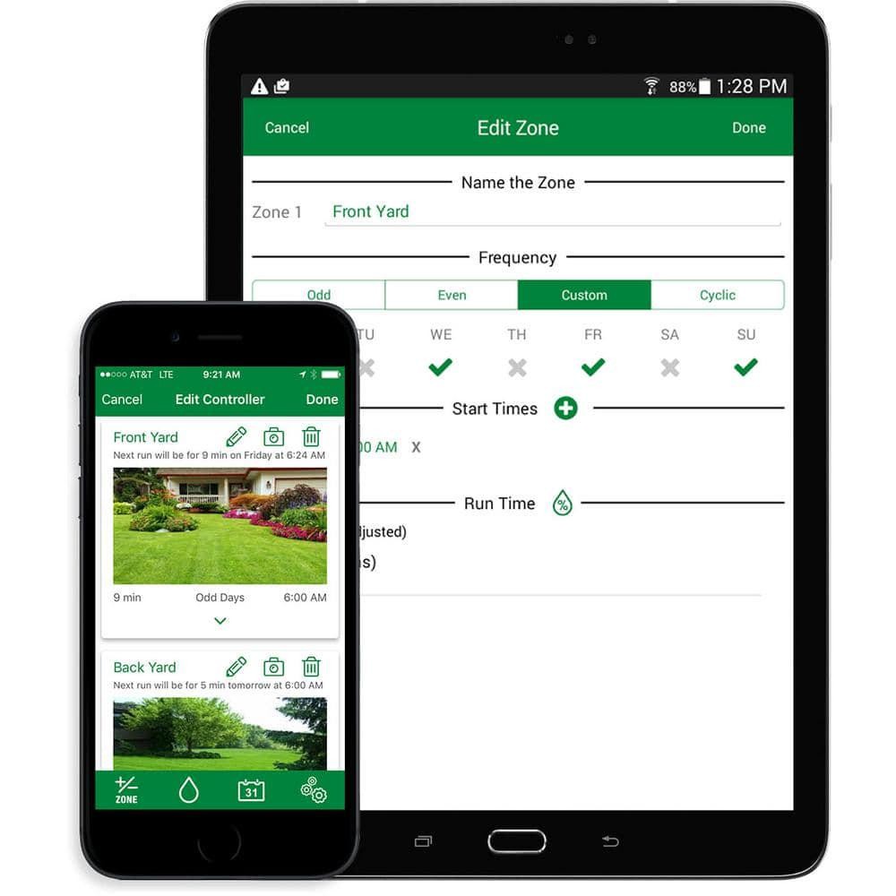 ARC6 6-Zone App Based Indoor Residential Irrigation Controller