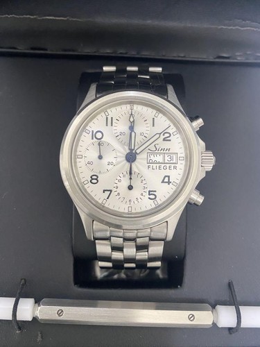 Sinn 356.SA.FLIEGER .Ⅲ Silver Dial 38.5mm Men's Watch