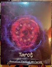 Tarot Deck -78 Premium Cards With Meanings On Them For Beginners New in Case