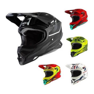 Motocross Helm Oneal 3Series Riff 2.0 Crosshelm Enduro MX Offroad-Helm Motorrad