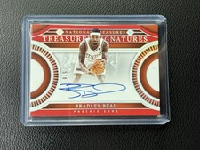 23-24 National Treasures Basketball Treasured Signatures Bradley Beal /8 #TS-DBD