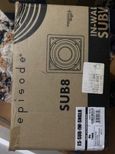 Episode ES-SUB-IW-SNGL8 Passive In-Wall Subwoofer 8"