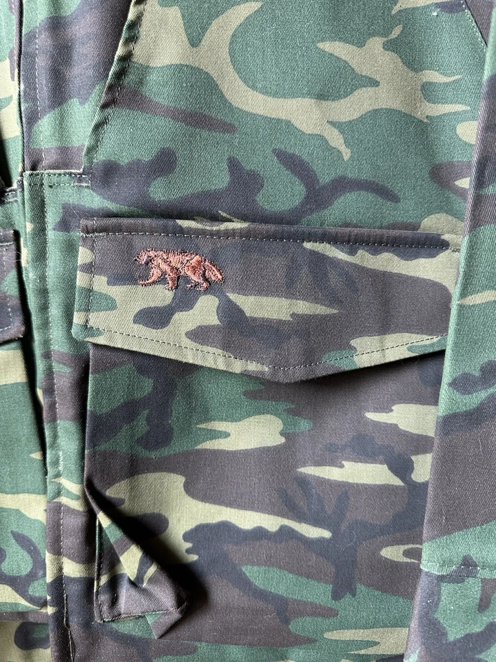 NWT Vintage USA Oldstock Wolverine Sportsman Apparel Camo Jacket Men’s Size M - Image 3 of 4