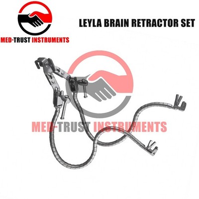 Leyla Self Retractor Brain Retractor Set Two Arms Orthopedic Surgical Instrument