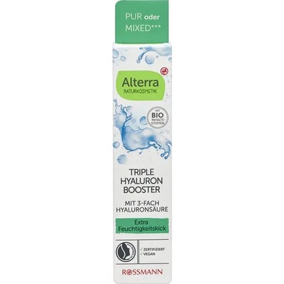 Alterra Triple Hyaluron Booster, extra Feuchtigkeit, 15 ml, neu&ovp