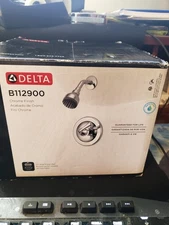 Delta B112900 Single Handle, Shower Only, In Chrome  - OPEN BOX