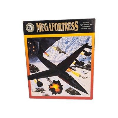 Vintage 1991 MegaFortress IBM And PC Compatible Computer Video Game Disk