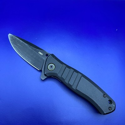 CRKT DEXTRO FLIPPER KNIFE ALUMINUM HANDLE D2 TOOL STEEL 6295