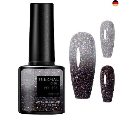 Farbwechsel UV Gel Nagellack - 7.5ml Temperatur Soak Off LED Nail Art Lack -