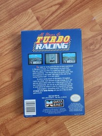 Al Unser Jr.'s Turbo Racing Nintendo NES Complete CIB W/Manual Poster & Inserts 