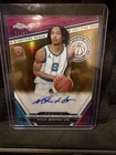 2023-24 Topps Chrome Nick Smith Jr. Rookie Auto Gold Refractor #/50 RC LA Lakers