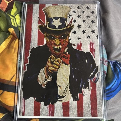 Department of Truth #11 JAVAN JORDAN UNCLE SAM LTD 750 NM 9.8 
