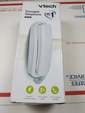 VTech CD1103 Trimstyle Corded Phone White NEW in box telephone wall