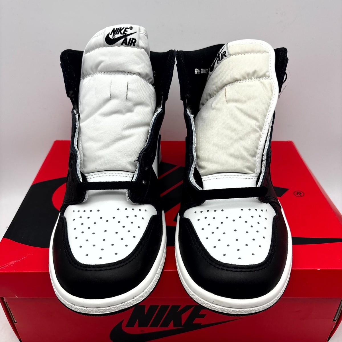 Size 6.5 - Jordan 1 Retro '85 OG High Black White for sale online