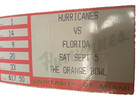 Emmitt Smith College Debut Ticket Florida Gators @ Miami Hurricanes 9/5/1987 — photo 6