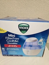 Vicks Mini Filter Free Cool Mist Humidifier New In Box Tested