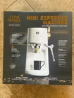 Thyme Table Barista Mini Espresso Machine 15 Bar Steam Wand Sand White Brand New