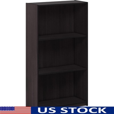 Stylish Open Shelf Bookcase Living Room Office Bedroom Dorm Storage Solution New