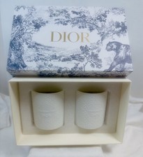 Christian Dior Luxury Candle Set – Set of 2 – Gift With Purchase – New in Box