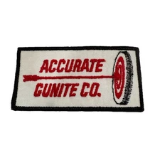 Vintage Accurate Gunite Company Patch