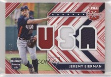 2018 Panini Elite Extra Edition USA Materials Red 27/49 Jeremy Eierman 1u6