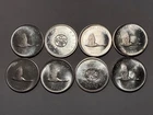 8 Canadian Silver Dollars