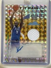Khaman Maluach 2024-25 Bowman's Best University Let It Rain Jersey Auto Gold /50