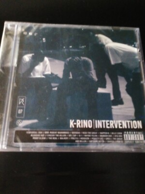 K-Rino ''Intervention'' CD SEALED/NEW, feat: Point Blank, PSK-13, Klondike Kat  OG