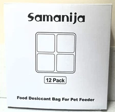 SAMANIJA 10 PACK FOOD DESICCCANT BAG for PETLIBRO AUTOMATIC CAT DOG  PET FEEDER 