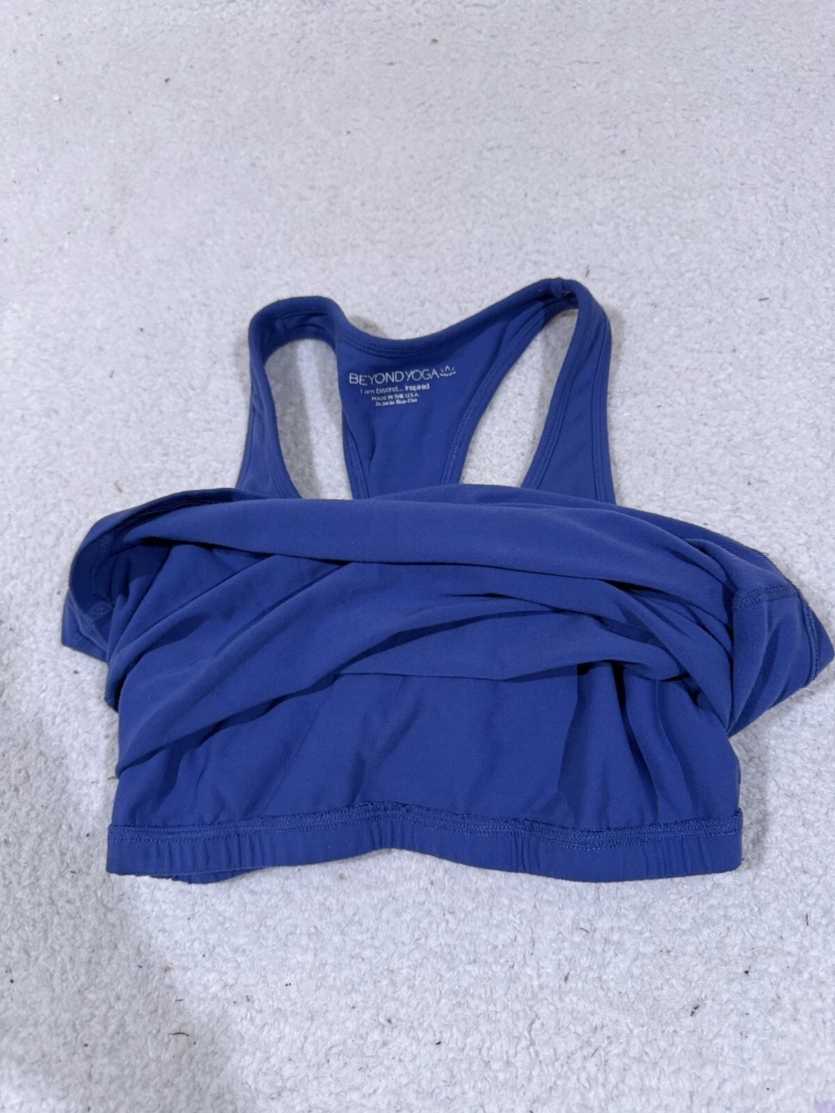 beyond-yoga step up vesmírné barvivo závodní záda tělocvična atletické tank-top