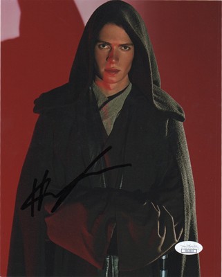 Hayden Christensen Star Wars Autographed Signed 8x10 Photo Jsa Coa