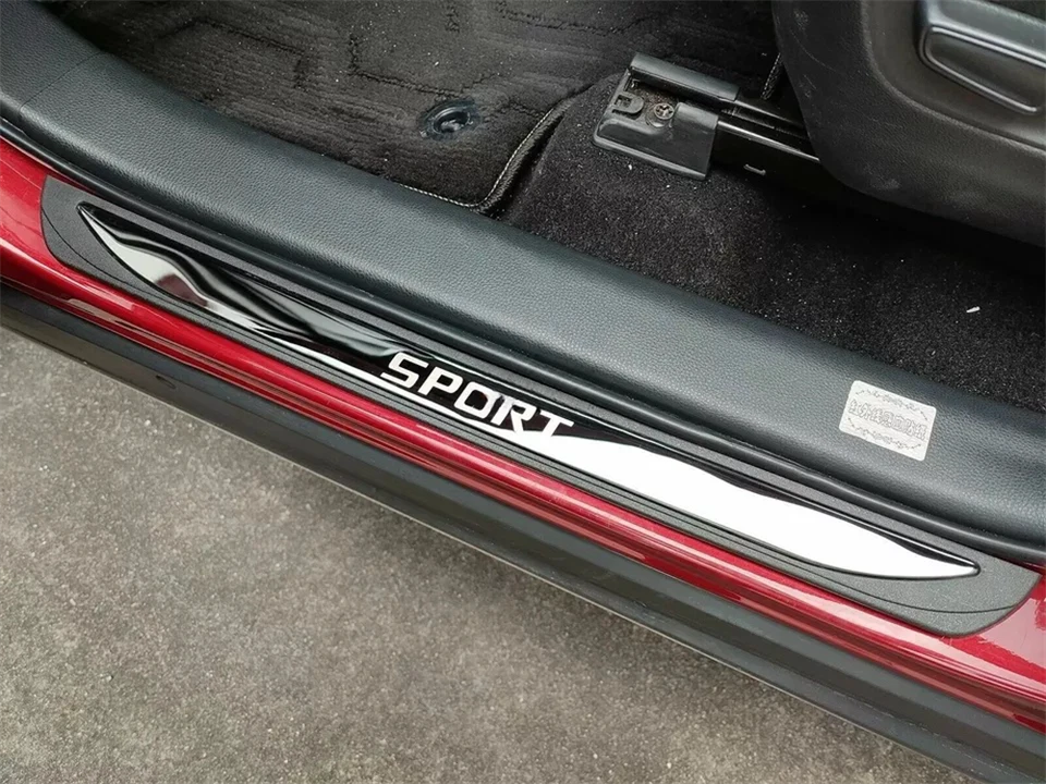 Accesorios para Volkswagen VW T Roc T-ROC Alféizar de Puerta Protector Placa Desgaste Protectores Foto 2 de 4