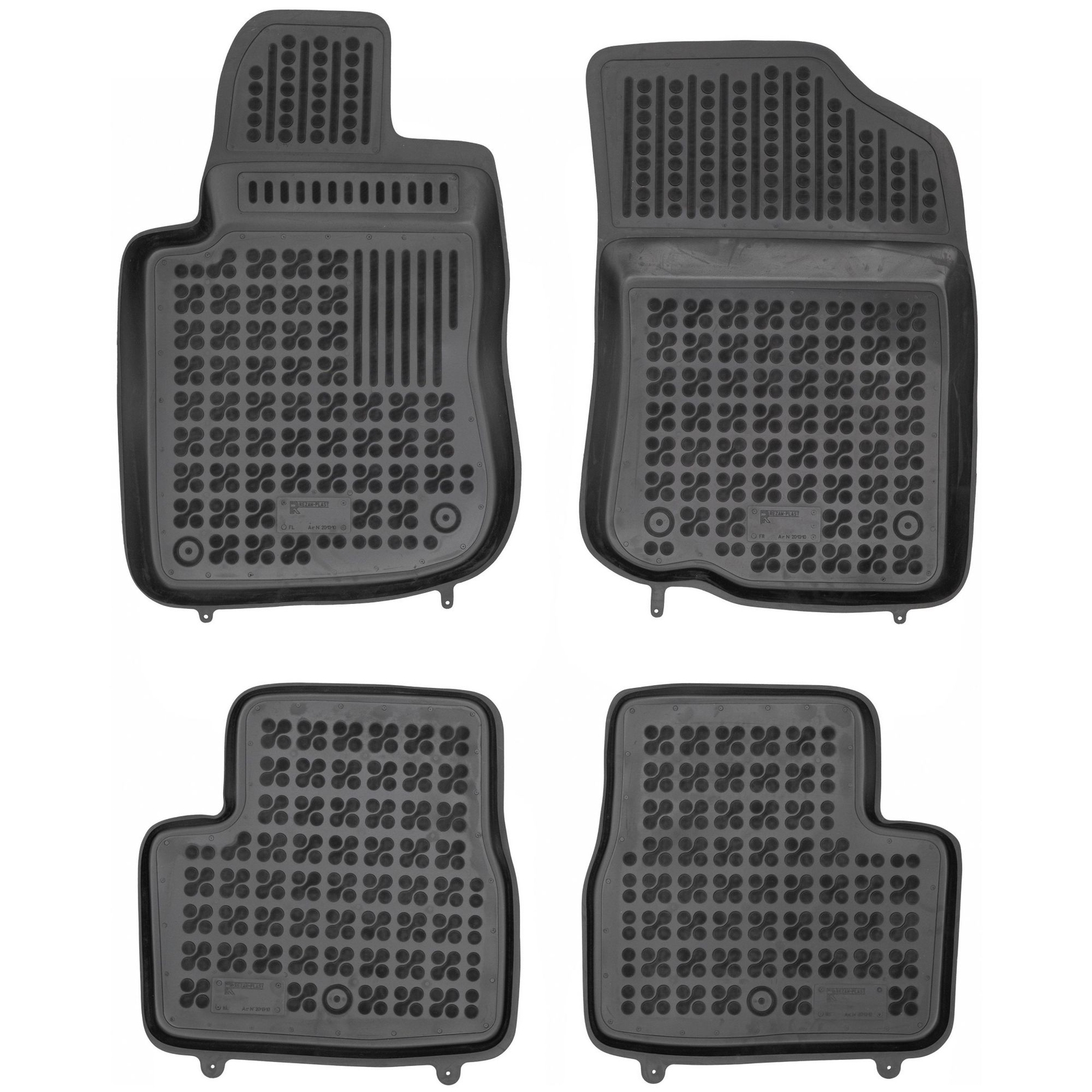 Tapis sol caoutchouc Peugeot 2008 I pour stopper l'humidité et protéger la moquette d'origine